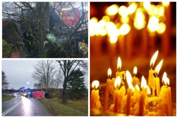 Трагедія з українцями в Польщі, мікроавтобус злетів з дороги: кадри і перші деталі ДТП