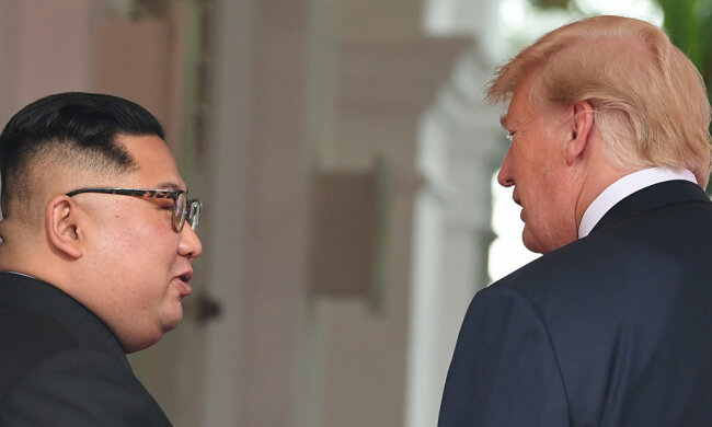 трамп ким чен ын