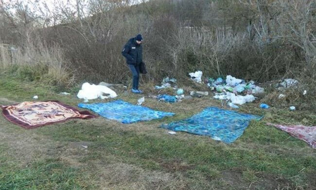 Тело украинца нашли на свалке: его замучили, связали и завернули в покрывало