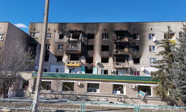 изюм харьковская область война обстрел разрушения