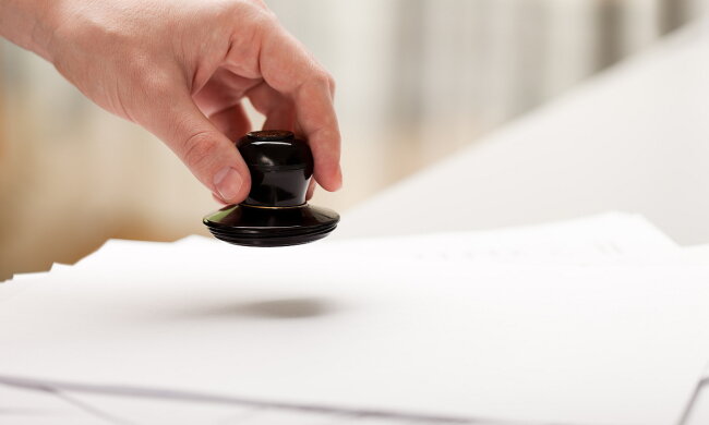 договор печать документ