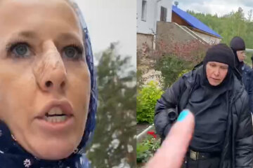 Собчак з переламаним носом спіткала нова біда, в мережі з'явилися кадри: "Здоровенні бугаї штовхнули так..."