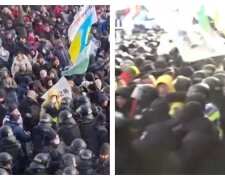 «Чего вы боитесь, вперед!»: протестующие устроили штурм Рады, кадры