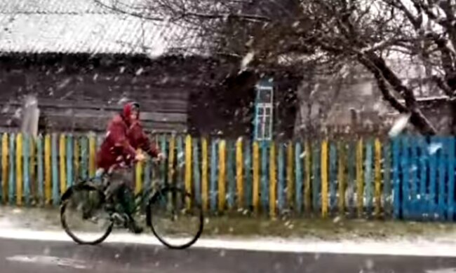 погода, зима, сніг, вітер
