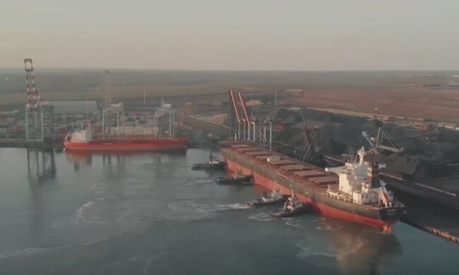 порт, судно, море