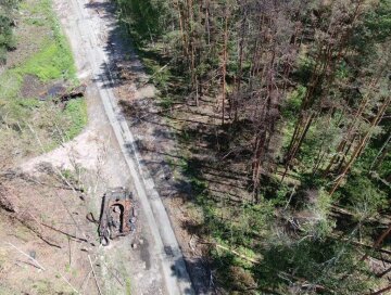 Держеконінспекція: Окупанти обстріляли ліси на Житомирщині, чим завдали збітків на 36 млн гривень