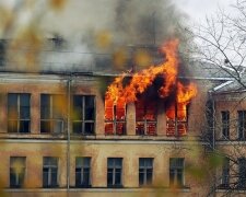 Пожар в днепровской школе, есть погибший