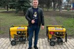Андрій Андрєєв та київські волонтери надали ЗСУ два генератори ті ударний дрон