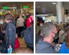 "Без теста - нельзя": украинских туристов не выпускают из аэропорта, безумные кадры
