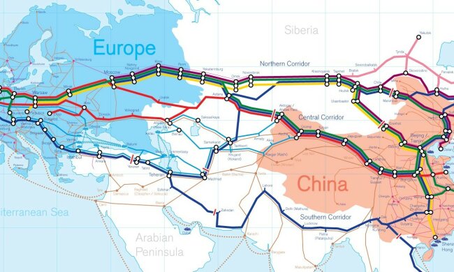 Шелковый Путь поезд