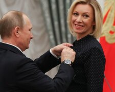 Захарова и Путин