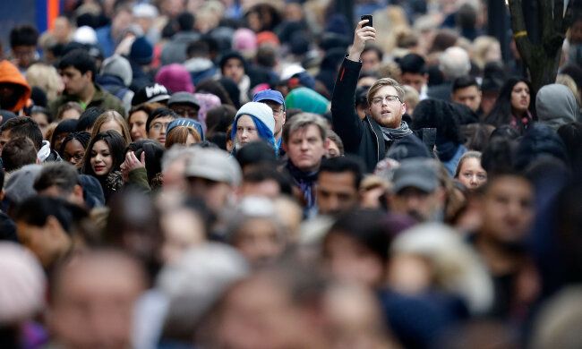 люди, толпа