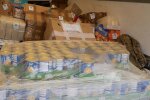 Безкоштовні продукти для ВПО у Полтаві