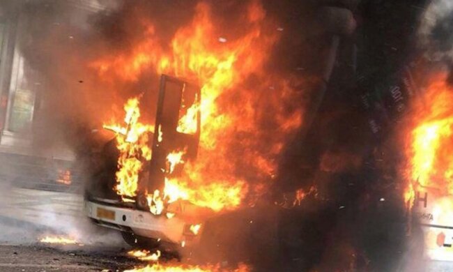 пожар маршрутка