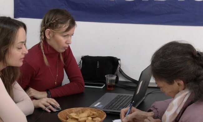 Гуманитарная помощь для пенсионеров в Киевской области