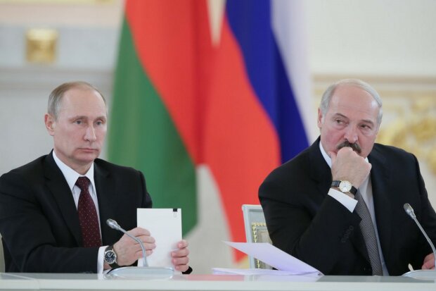 Владимир Путин и Александр Лукашенко
