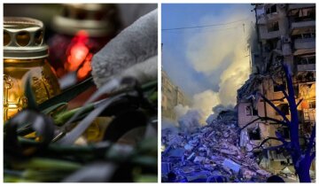 Желтая кухня, фото погибших и много игрушек: как сегодня выглядит разрушенный ракетой дом в Днепре