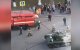 На репетиції параду Перемоги в Росії сталася НП, відео: танк спалахнув як сірник