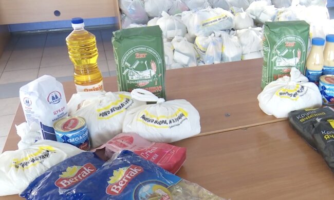 Бесплатные продукты для ВПЛ и пенсионеров в Одесской области