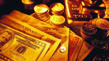 богатство деньги доллар золото