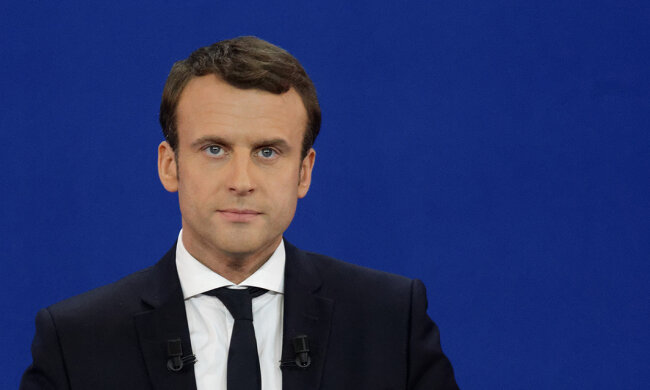 Presidential Candidate Emmanuel Macron Hosts A Meeting At Parc Des Expositions In Paris