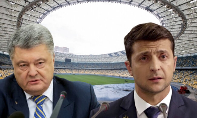 Порошенко, Зеленский дебаты