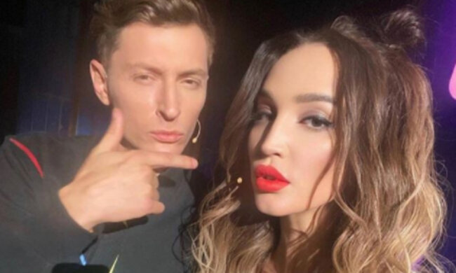 Бузова в драной юбке посветила прелестями перед Волей: "Паша на Олю с аппетитом смотрит!"