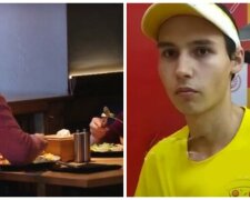 Поведение работника пиццерии возмутило украинцев, видео: "Не работает ли он на рф?"