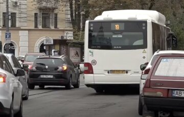 Ограничение движения транспорта в Виннице