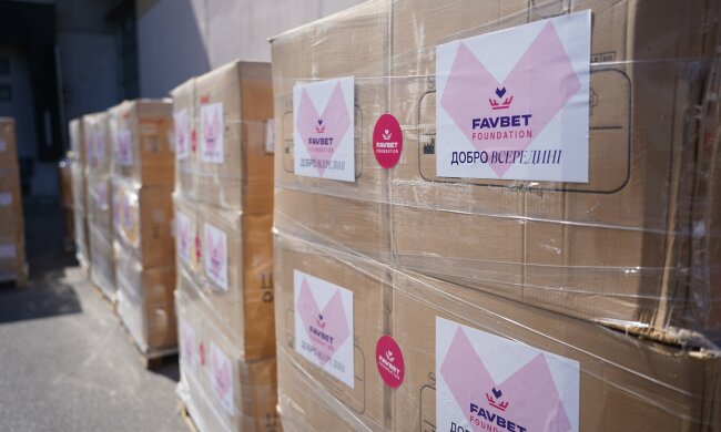 В Украину из Хорватии отправлено 40 тонн гуманитарной помощи при содействии Favbet Foundation