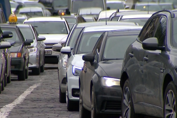 Обмеження руху транспорту в Києві