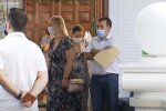 люди карантин очередь украинцы маски
