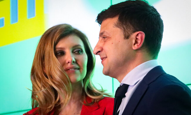 Олена Зеленська, Володимир Зеленський, перша леді