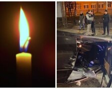 Авто сбило полицейского в Киеве, фото: "убегал от драки"