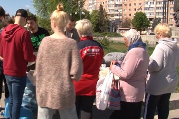 Гуманітарна допомога для пенсіонерів у Києві
