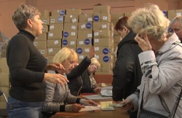 Безкоштовні продукти для ВПО у Полтавській області