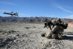1/7 Marines utilize helicopters during live-fire assault