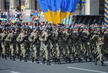 военный парад на день независимости украины