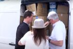 Безкоштовні продукти для ВПО та пенсіонерів в Одесі