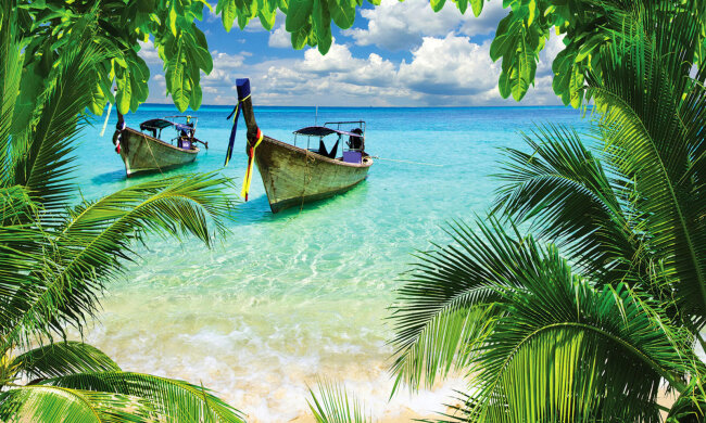 тропики, острова, океан