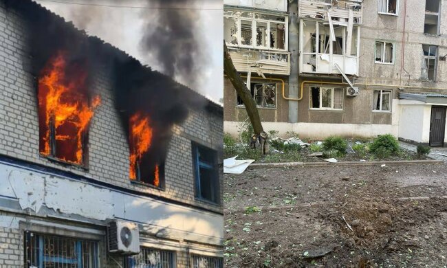 "Накрыли фактически весь город": россияне нанесли массированный удар с "Градов", первые детали и кадры