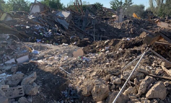 авиабомбардировка, война, руины