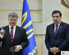 Порошенко лицом к лицу столкнулся с Саакашвили: «Сейчас покусаю…», детали конфуза
