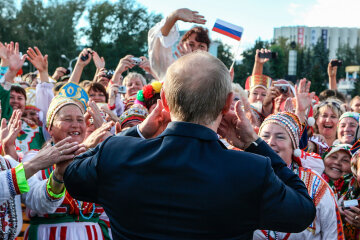 россияне, путин