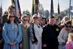 На Подоле почтили память украинских Защитников и Защитниц