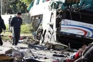 21 загиблий і 30 постраждалих: кадри зіткнення двох автобусів облетіли мережу
