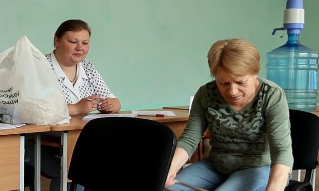 Гуманитарная помощь для пенсионеров в Полтавской области