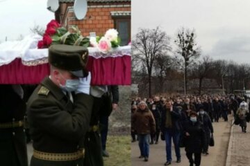 Украина понесла невосполнимые потери на Донбассе, проститься с Героями пришли толпы людей: кадры