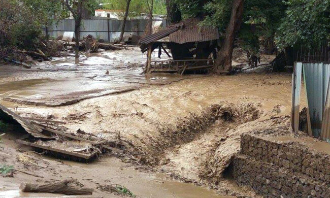 селевой поток, потоп, наводнение