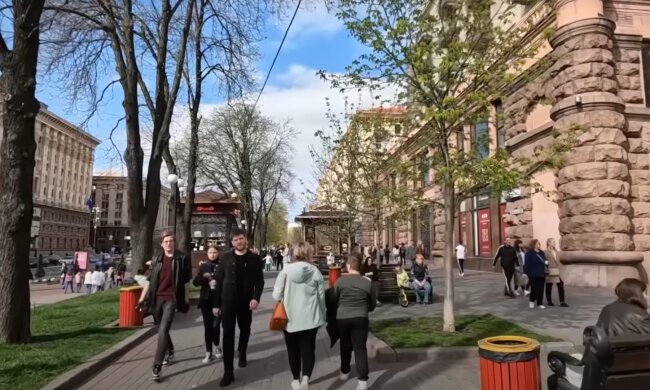 киев, весна, апрель
